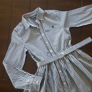 NWOT Ralph Lauren Girls Shirt Dress